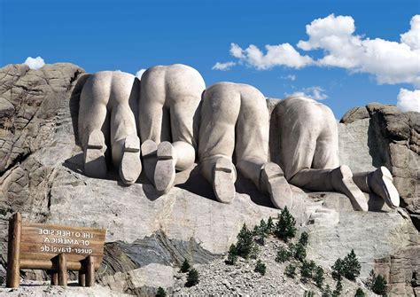 BrushingOff.com: No, Mount Rushmore Is Not a Natural Phenomenon...