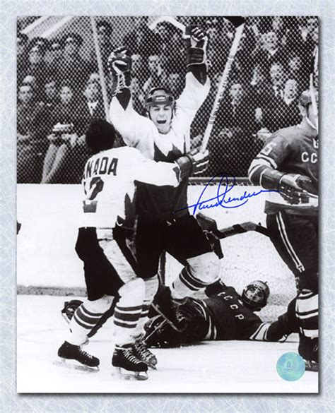 Paul Henderson Team Canada Autographed 1972 Series Winning Goal 16x20 Photo - NHL Auctions