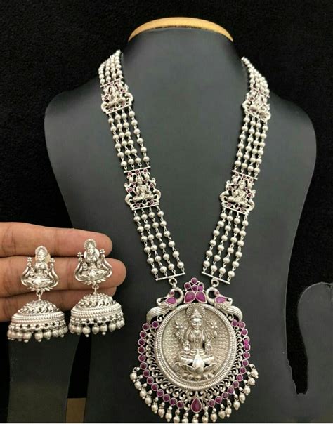 Silver jewelry special - Silver jewellery long chain designs in 2020 | Silver jewelry ...