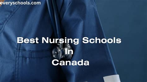 20 Best Nursing Schools In Canada 2024 - Every Schools