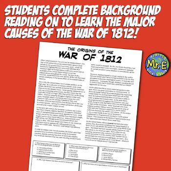 War of 1812: Causes & Outcomes of War of 1812, James Madison, & Tecumseh!