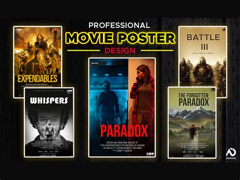 Movie posters and film posters with perfection | Upwork