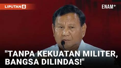 VIDEO: Debat Capres, Prabowo Singgung Kondisi Gaza Saat Sampaikan Visi ...