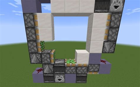 Minecraft Piston Door 3x3