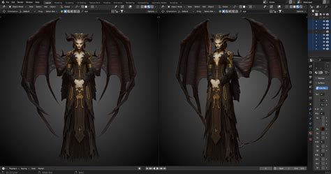 ArtStation - Diablo IV - Lilith Character fan-art project file (*blend ...