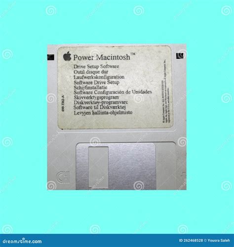 Floppy Disk Power Macintosh Editorial Stock Photo - Image of ...