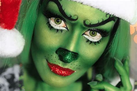 The Grinch Makeup You - Mugeek Vidalondon