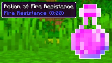 Minecraft potion of fire resistance - animalisse