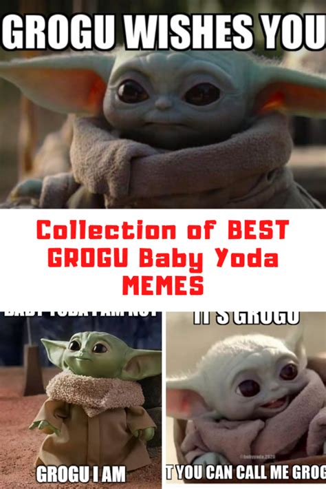 Collection of The Best Grogu Baby Yoda Memes - Guide For Geek Moms