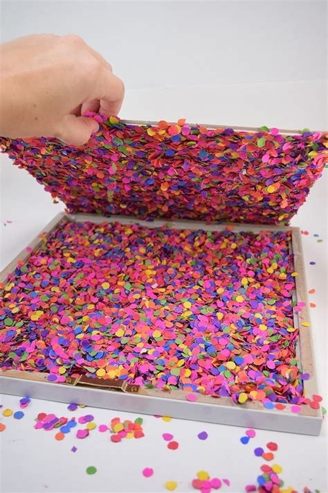 DIY Confetti Wall Art ⋆ Dream a Little Bigger