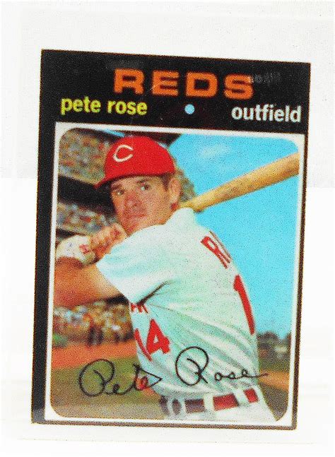 Pete Rose Card 100, Baseball Cards, Sport Fan, Cincinnati Reds, Vintage ...