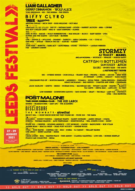 Rockstar Energy presents Leeds Festival | Leeds 2021