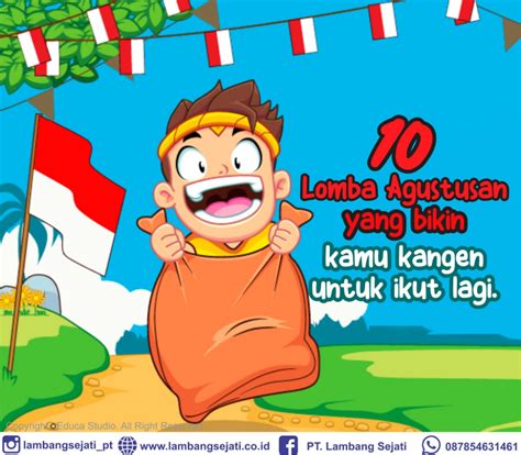 Kartun 17 Agustusan Yang Bikin Kamu Kangen Pulang Kampung | Gambar ...