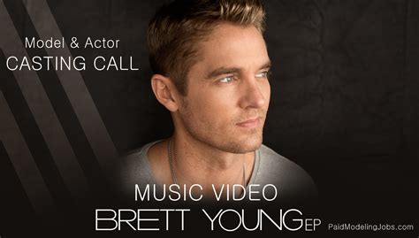 Brett Young Music Video - Paid Modeling Jobs