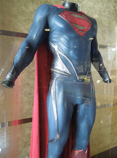 Hollywood Movie Costumes and Props: Man of Steel Superman suit on ...