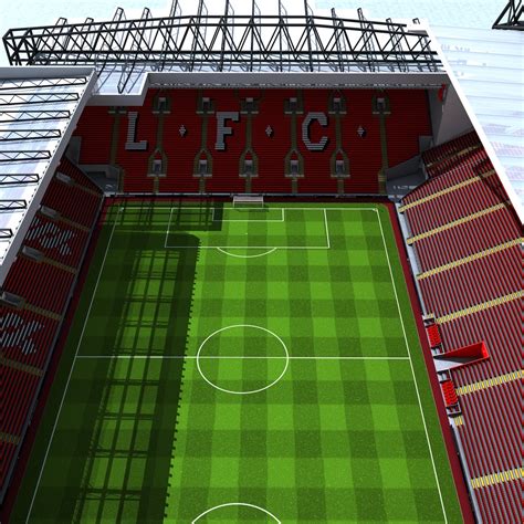 anfield stadium 3d model