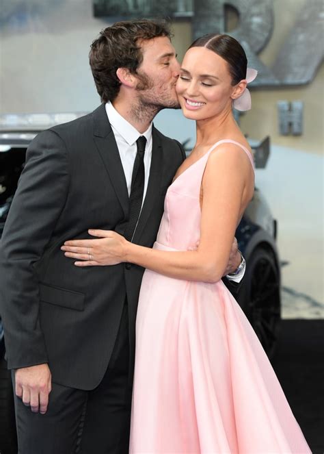 Sam Claflin and Laura Haddock Cute Pictures | POPSUGAR Celebrity