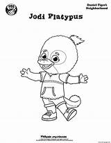 Daniel Tiger Coloring Pages For Kids At Home Crafts Indoor Activities sketch template
