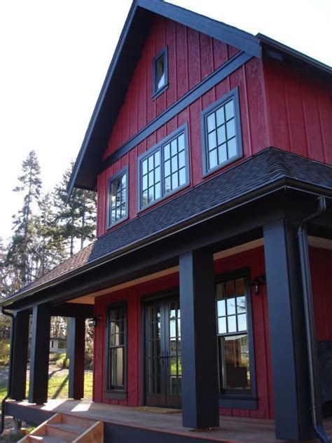 Sears Architects, Seattle, Modern cottage-style architecture, red house ...