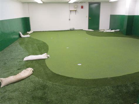 Indoor Artificial Turf Installation Photo Gallery | Custom Turf