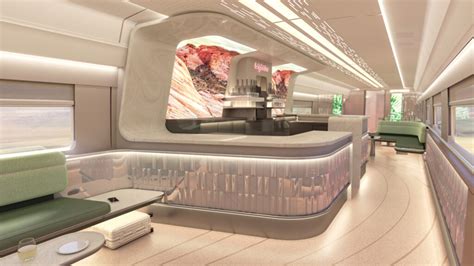 IN PICTURES: Interior Train Renderings for Brightline West | Railway-News