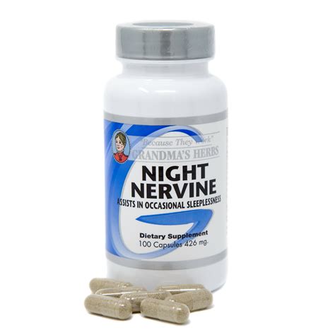 Night Nervine: Promotes Healthy Sleep – Grandma's Herbs