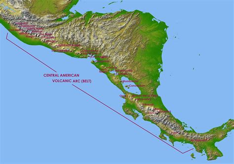 Central America Volcanic Arc - Wikipedia