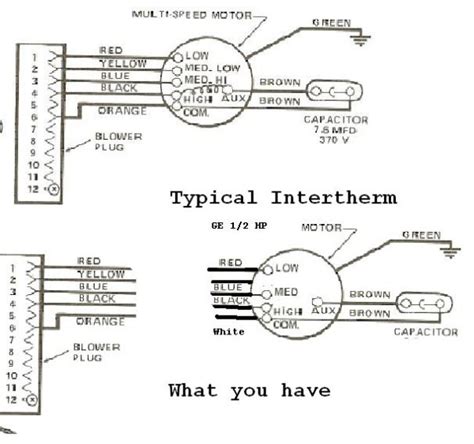 Furnace Blower Motor Wiring Explained