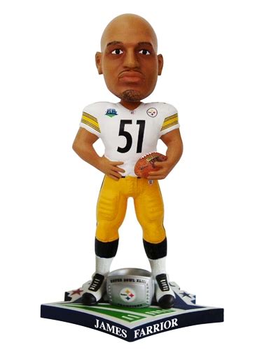 Hoos in the NFL Bobbleheads - James Farrior