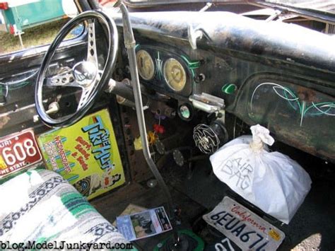 Top 50 Best Rat Rod Interior Ideas - Retro Automotive Designs