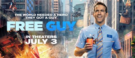 Ryan Reynolds Is Free Guy: New Trailer & Poster Released - MickeyBlog.com