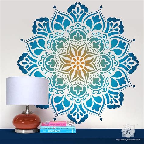 Cute Mandala Wall Art Projects for Girls Room or Teen Room - Royal ...