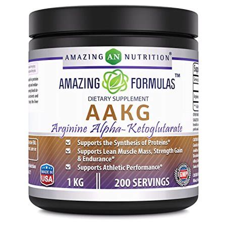 Arginine Alpha-Ketoglutarate (AAKG) - Walmart.com