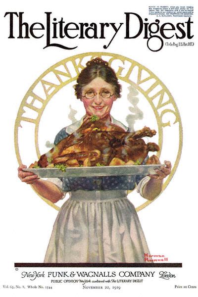 Norman Rockwell Thanksgiving Gallery, Part Two: The Feast