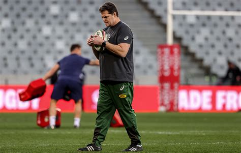 Rassie Erasmus Shows His Class With Fantastic Tweet Following Springboks Defeat To The Lions