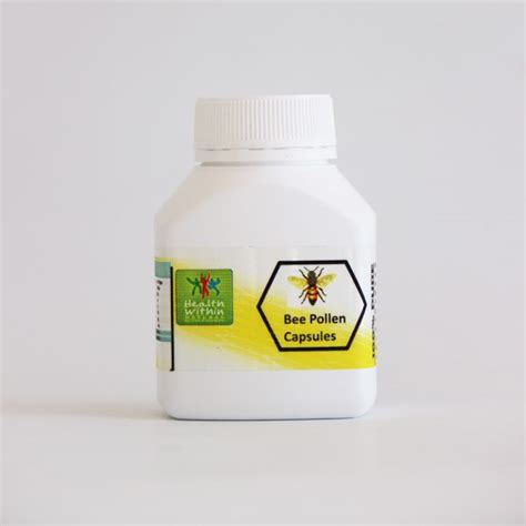 Bee Pollen Capsules Australian Produced 120 x 500mg - Health Within