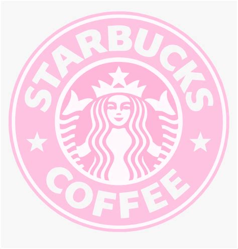 #starbucks #coffee #pink #aesthetic #logo #freetoedit - Starbucks, HD Png Download , Transparent ...