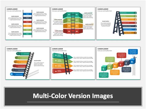 Career Ladder PowerPoint and Google Slides Template - PPT Slides