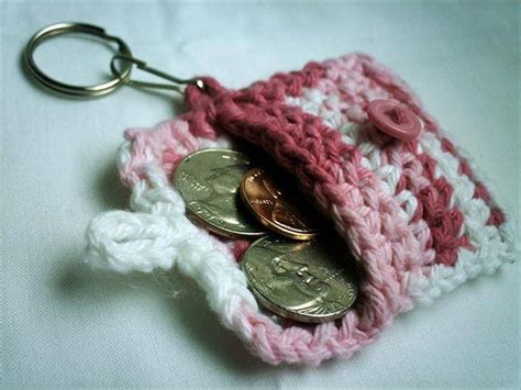 Crochet Mini Purse Keychain Pattern | Paul Smith