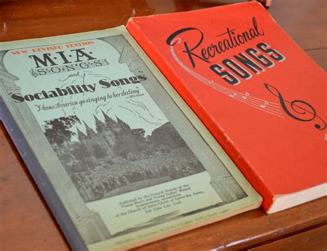 The Copycat Collector: COLLECTION #143: Vintage Mormon Song Books