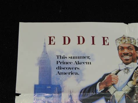 Vintage 1988 Coming To America Original 40"X27" Movie Poster Eddie ...