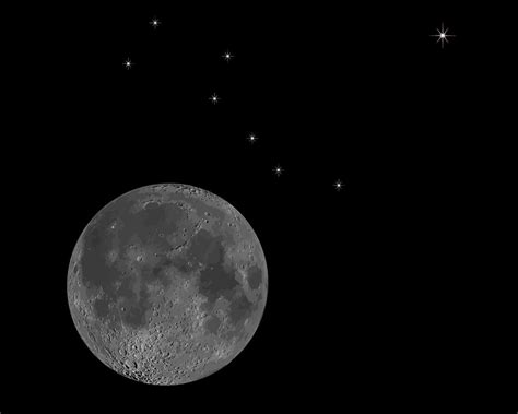 moon and stars on a black background 15025136 Vector Art at Vecteezy