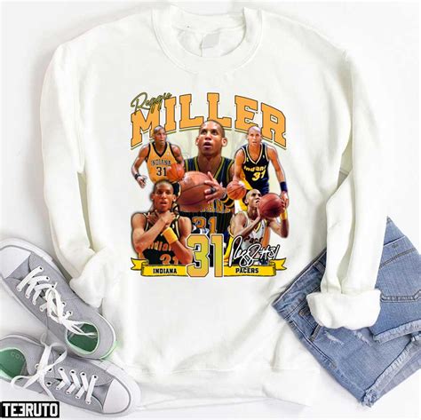 Reggie Miller Choke Sign Basketball Legend Player Unisex Hoodie - Teeruto