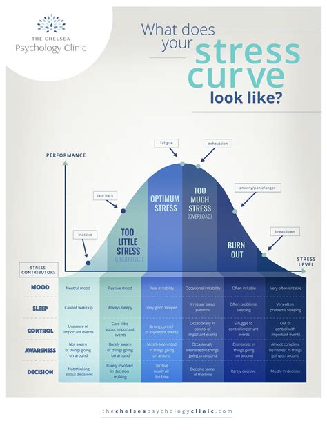 The Stress Curve - The Chelsea Psychology Clinic