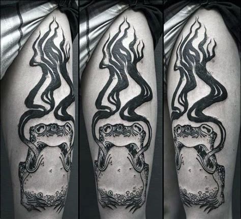 90 Frog Tattoos For Men - Amphibian Design Ideas