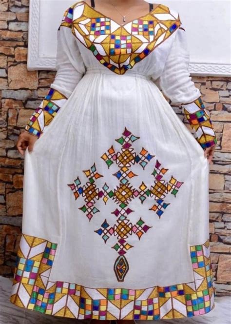 Ethiopian Dress / Eritrean Dress / Habesha Kemis / Zuria / Custom Order ...