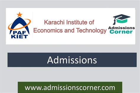 PAF KIET Karachi Admissions Spring 2023 - Admissions Corner