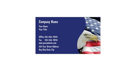 Patriotic Business Cards | Zazzle