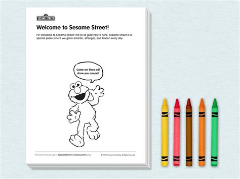 Welcome to Sesame Street Activity Pages - Sesame Workshop