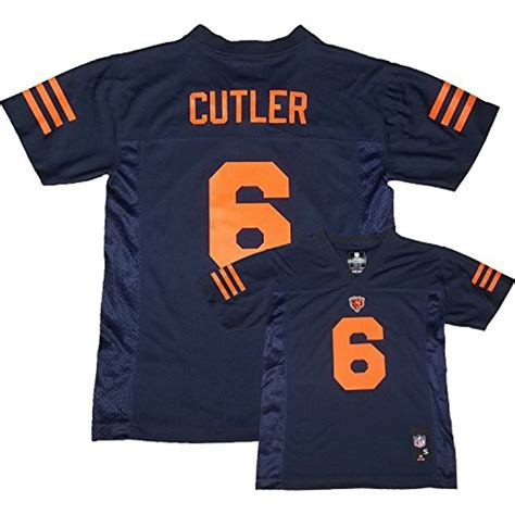 Jay Cutler Chicago Bears Navy Youth Replica Alternate Jersey * Read ...